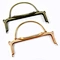 Meetee BS451 22cm Handbag Hardware Accessories Square Embossed Bag Handle Purse Frame Lock Clasp Buckles
